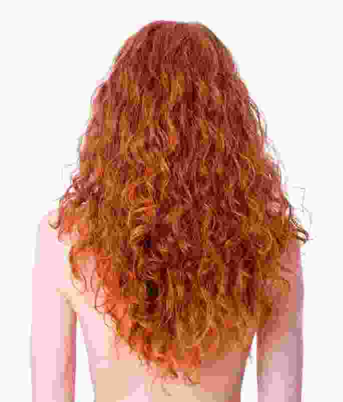 Golden Curly Wig